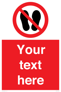 Custom prohibition do not stand here